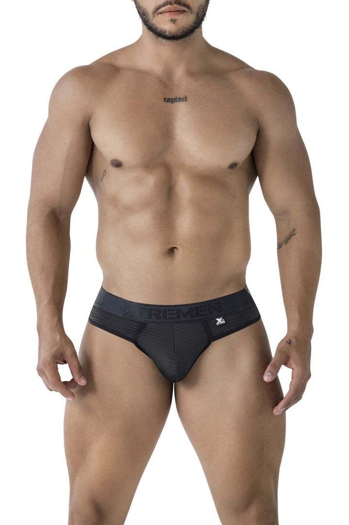 Xtremen Microfiber Men's Thong in Black – men's thongs