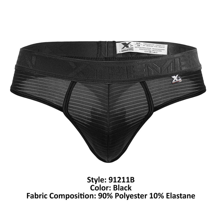 Xtremen Microfiber Men's Thong in Black – men's thongs