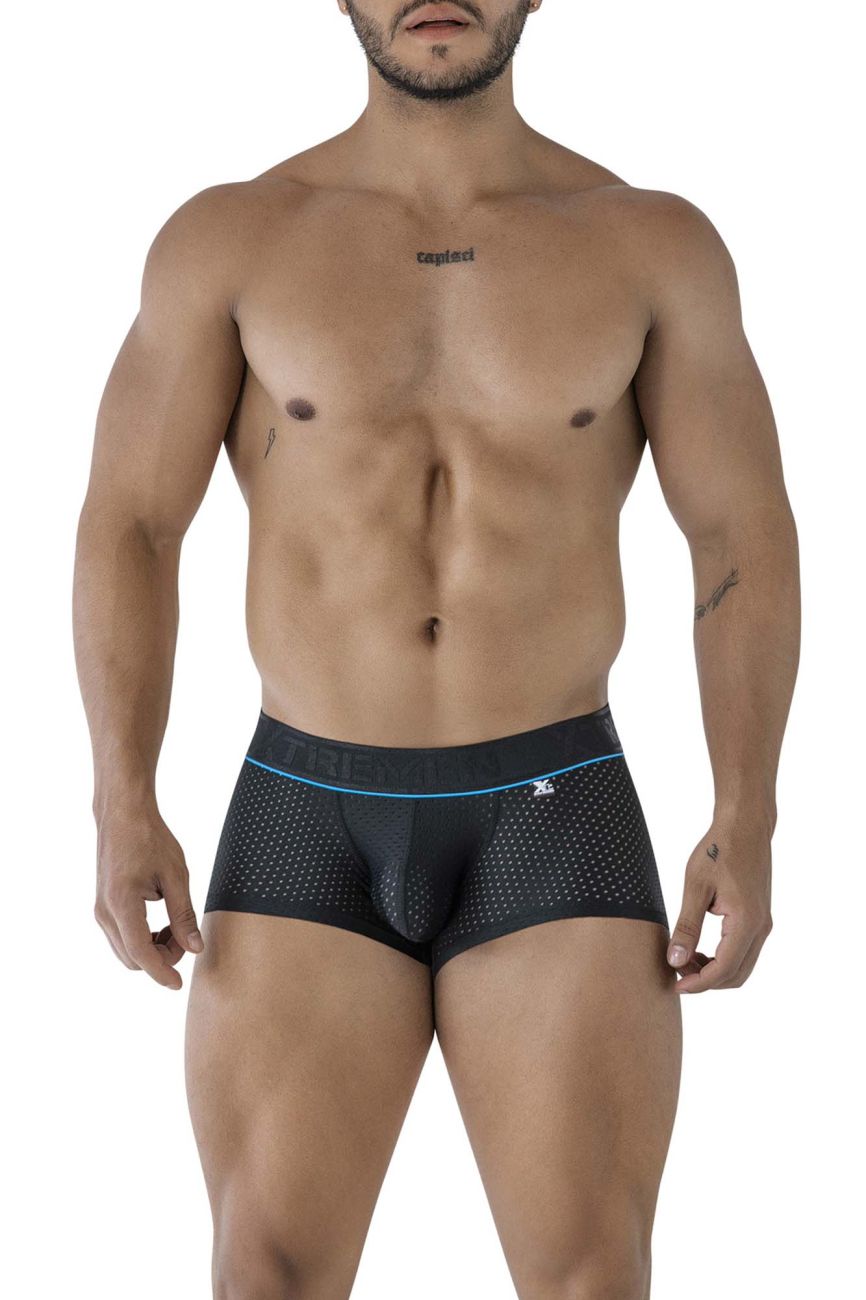 Xtremen Microfiber Men's Trunk Underwear in Black – men's trunks