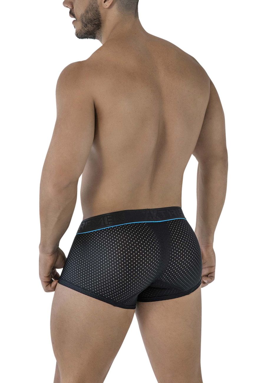 Xtremen Microfiber Men's Trunk Underwear in Black – men's trunks