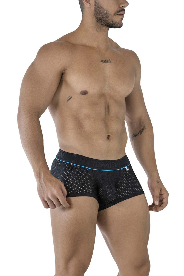 Xtremen Microfiber Men's Trunk Underwear in Black – men's trunks