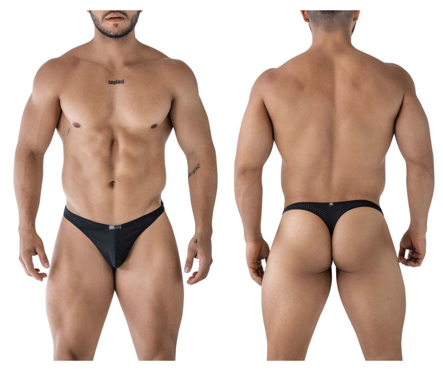 Xtremen Microfiber Men's Thong in Black – men's thongs