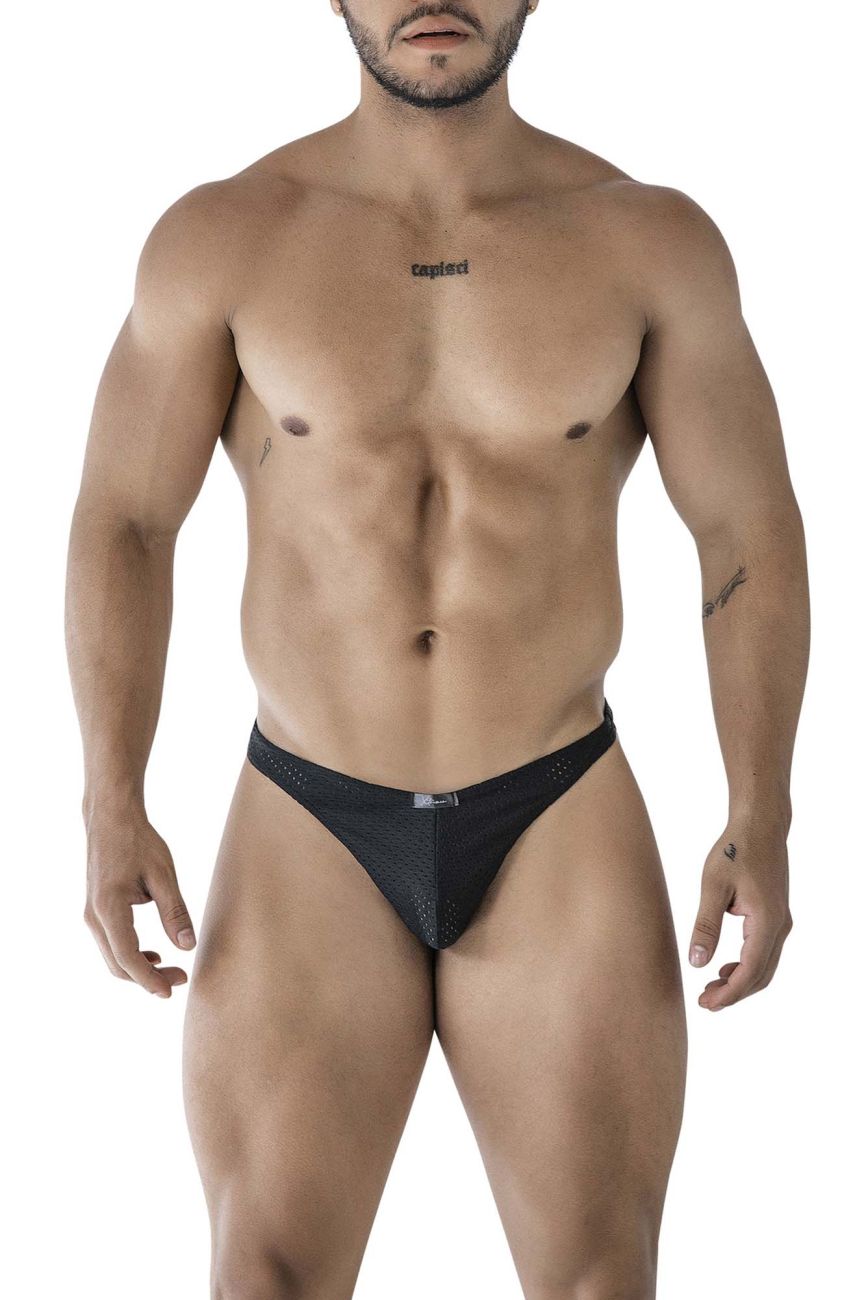 Xtremen Microfiber Men's Thong in Black – men's thongs