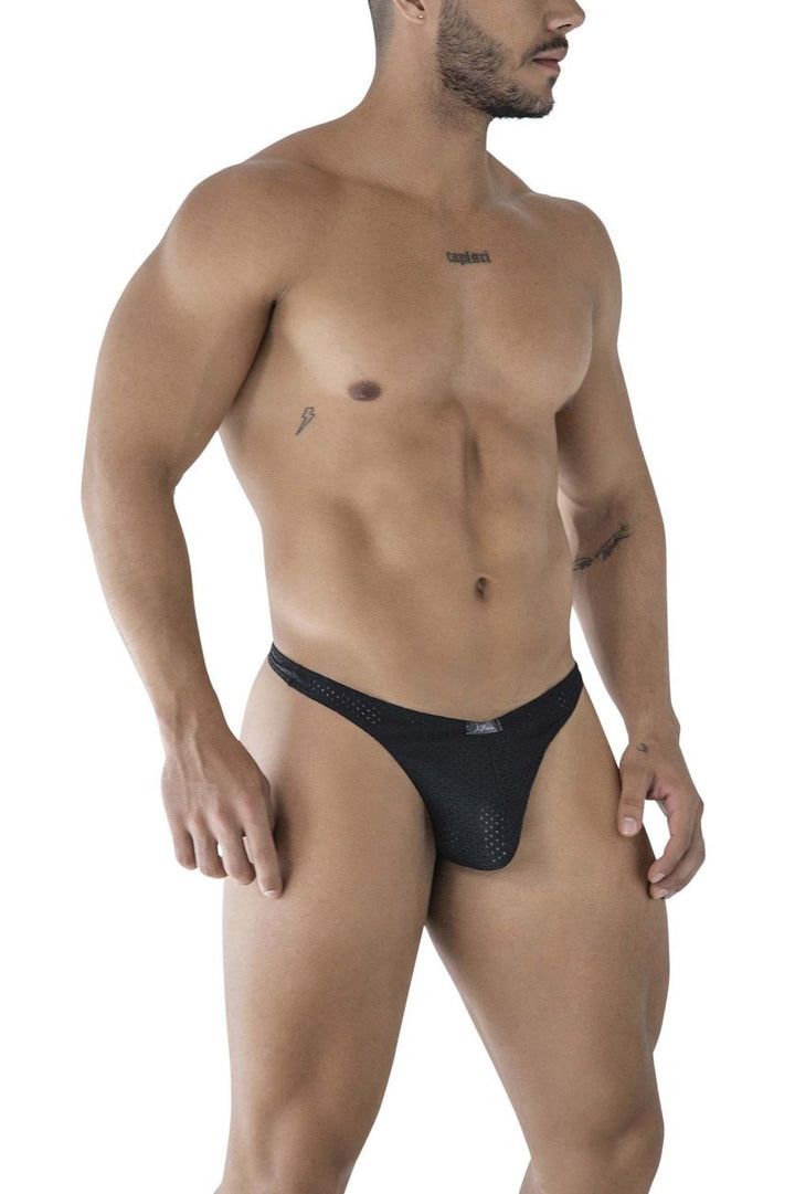 Xtremen Microfiber Men's Thong in Black – men's thongs