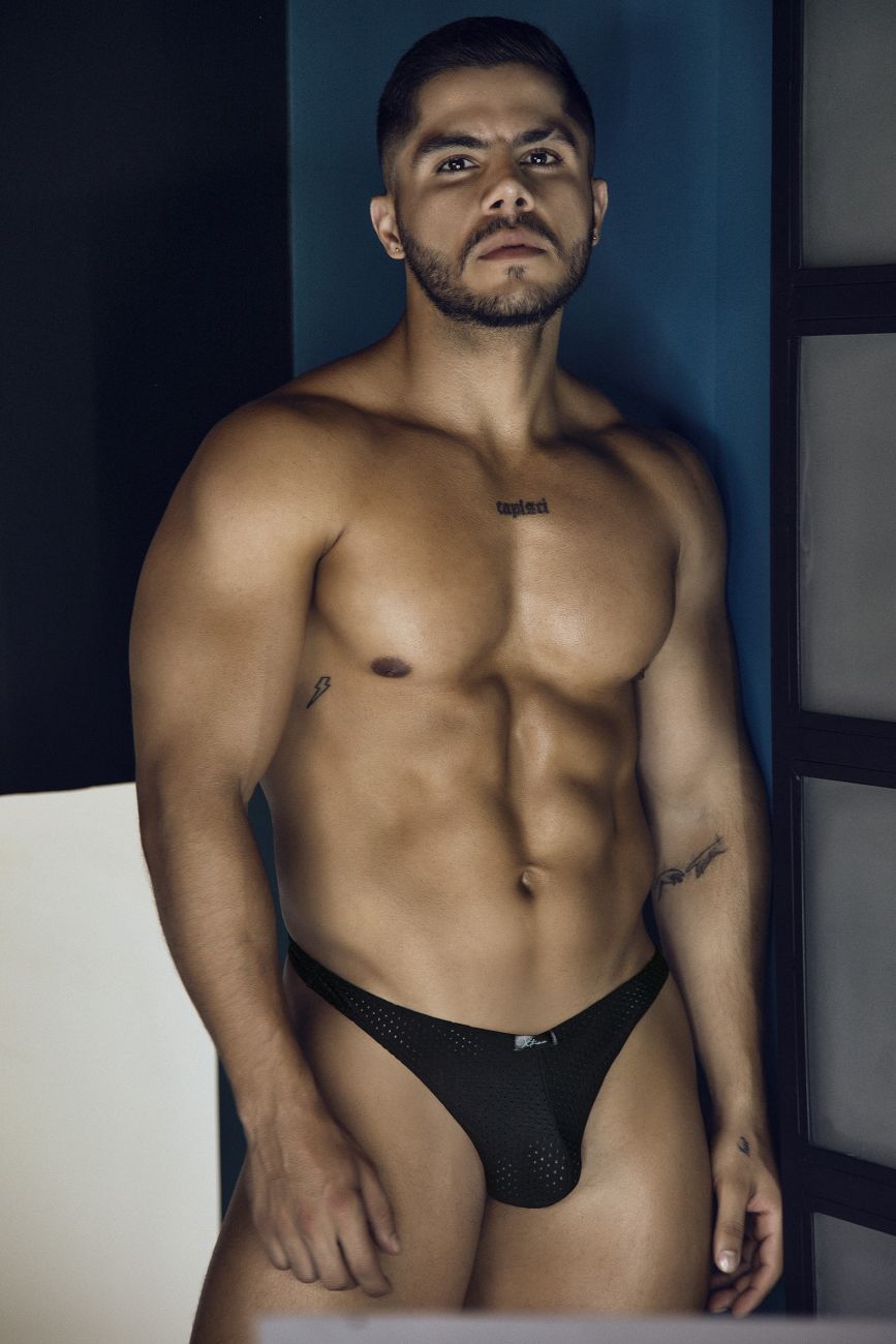 Xtremen Microfiber Men's Thong in Black – men's thongs