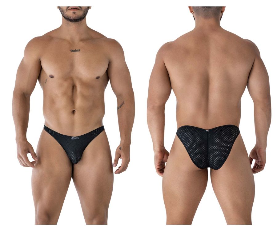 Xtremen Microfiber Men's Bikini Brief in Black – men's briefs