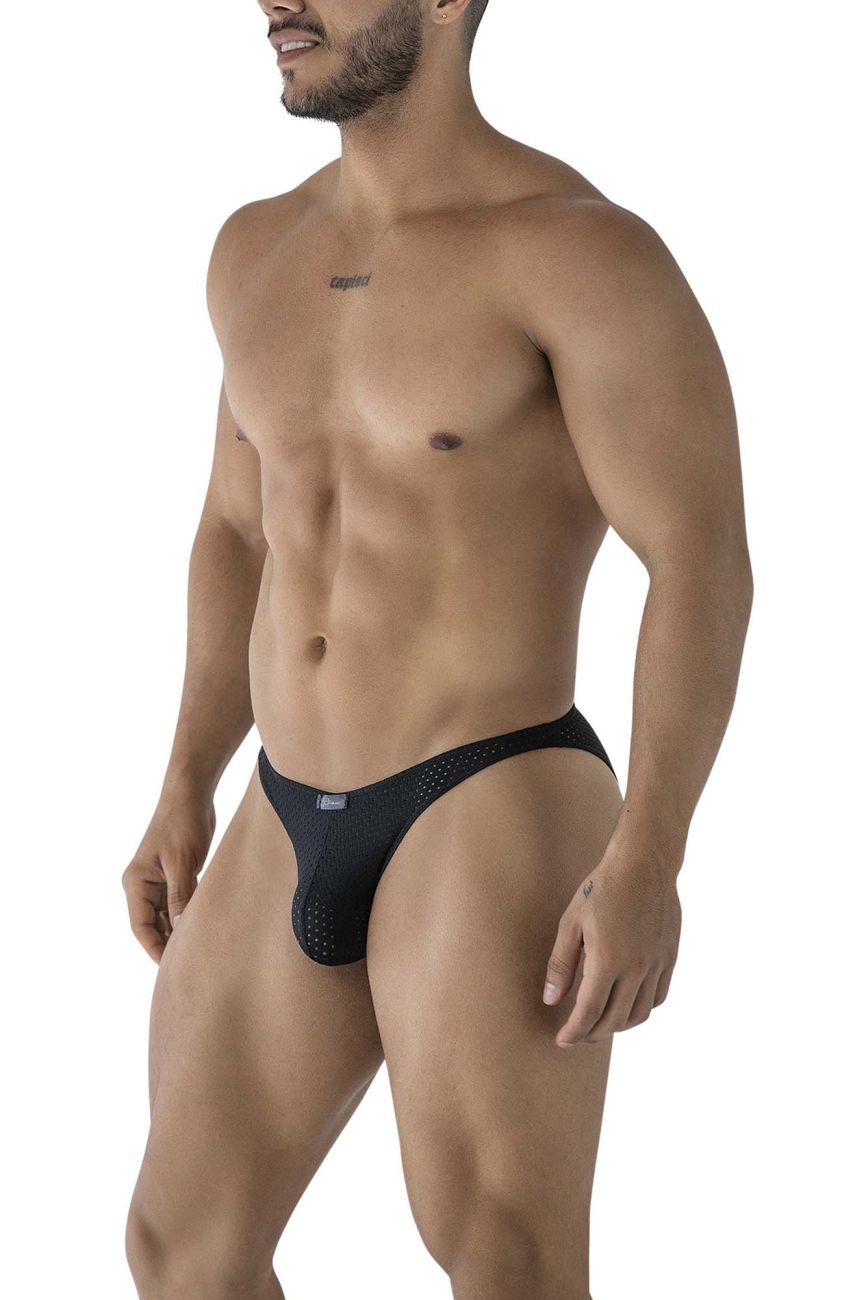Xtremen Microfiber Men's Bikini Brief in Black – men's briefs