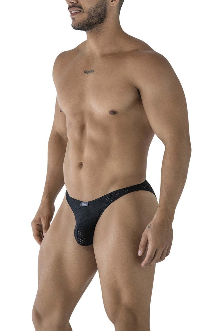 Xtremen Microfiber Men's Bikini Brief in Black – men's briefs