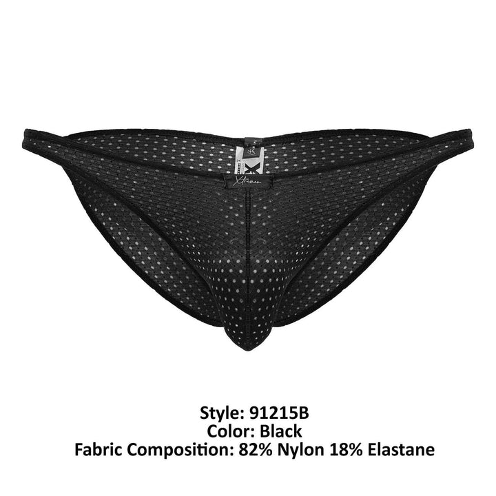 Xtremen Microfiber Men's Bikini Brief in Black – men's briefs