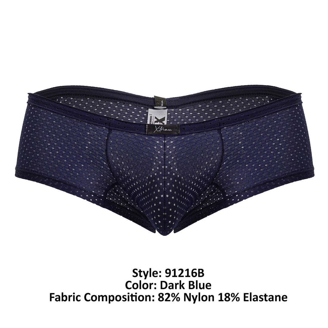 Xtremen Microfiber Trunks in Dark Blue – men's trunks