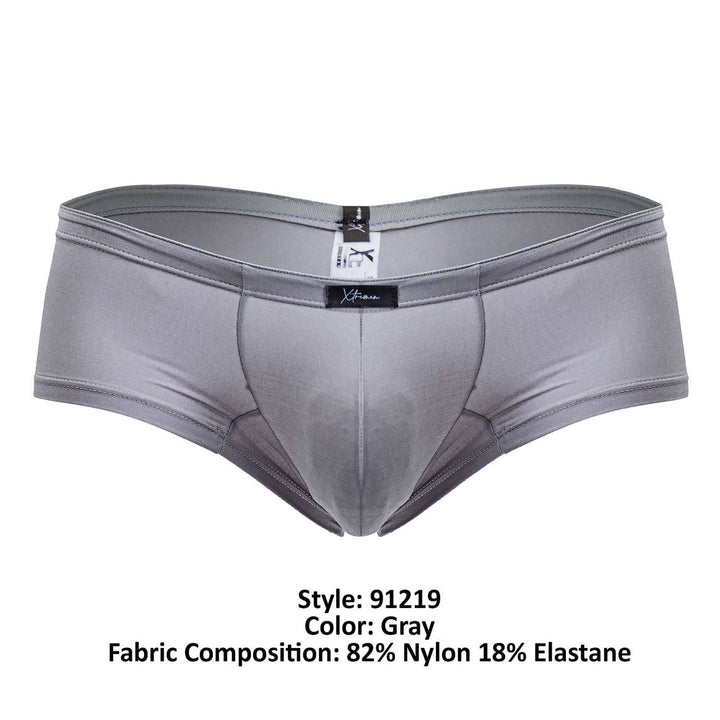 Xtremen Microfiber Trunks in Gray – men's trunks