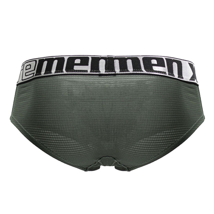 Xtremen Microfiber Briefs in Green – men's briefs
