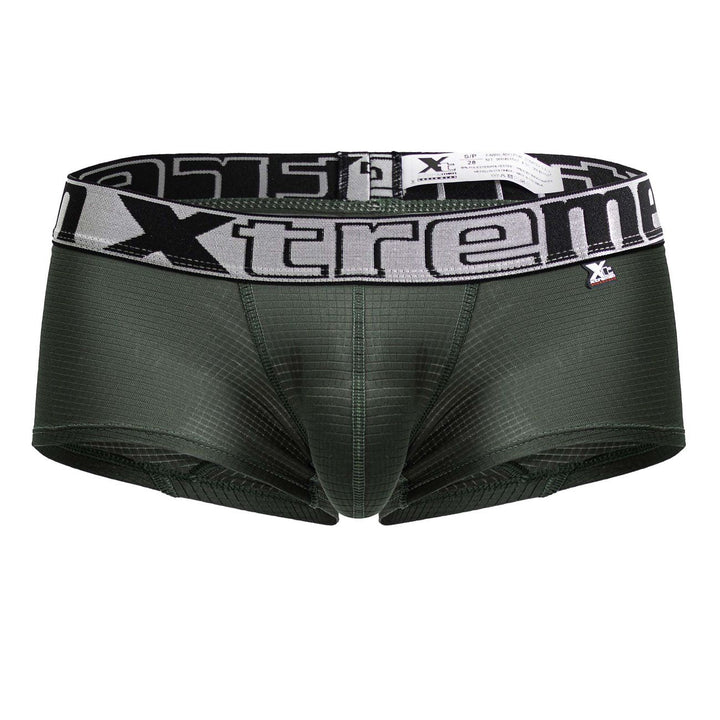 Xtremen Microfiber Trunks in Green – men's trunks