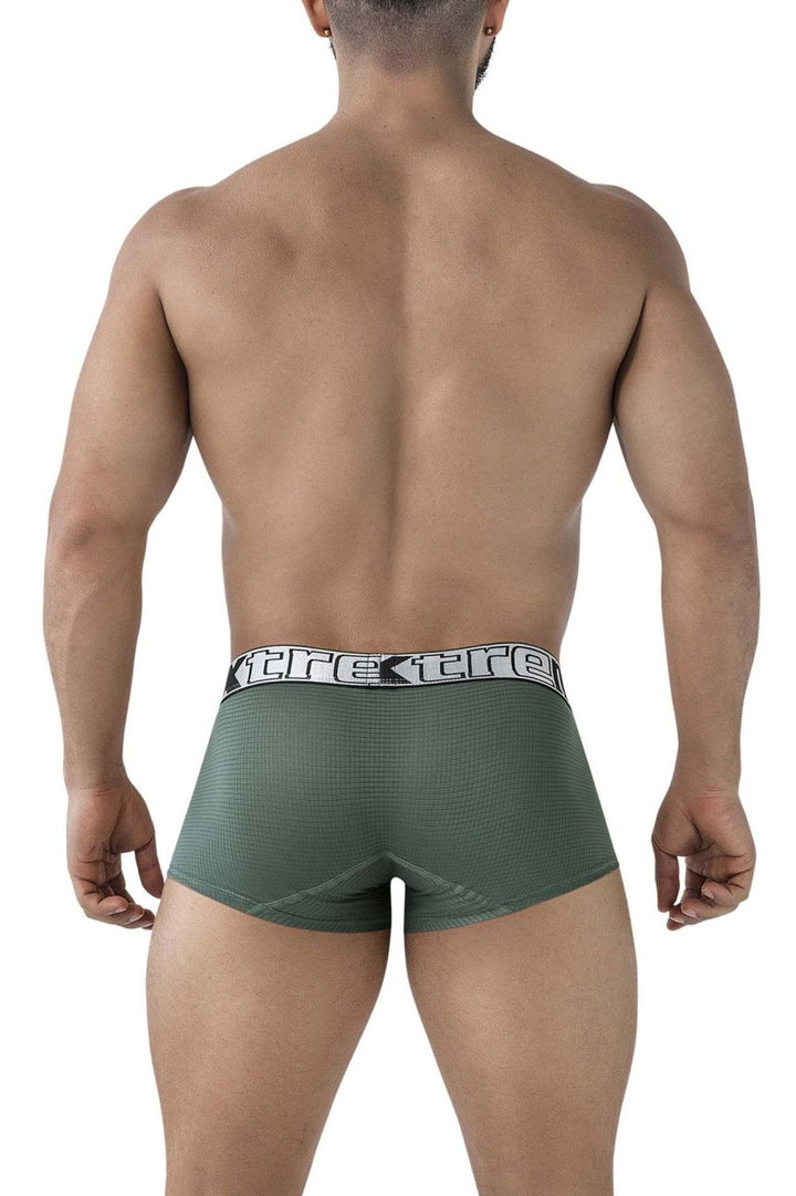 Xtremen Microfiber Trunks in Green – men's trunks