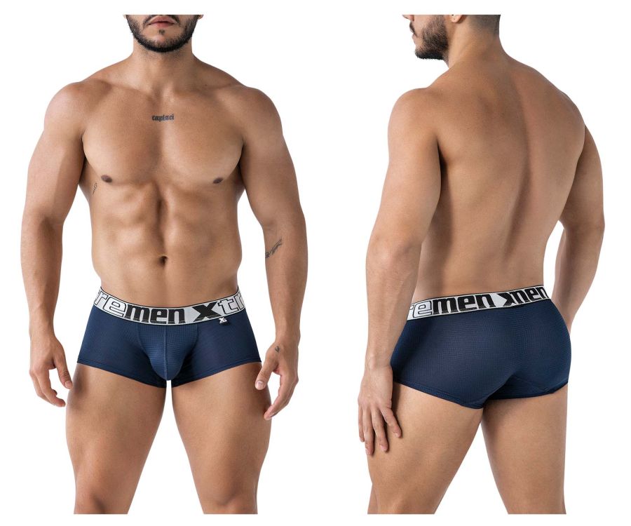 Xtremen Microfiber Trunks in Navy – men's trunks