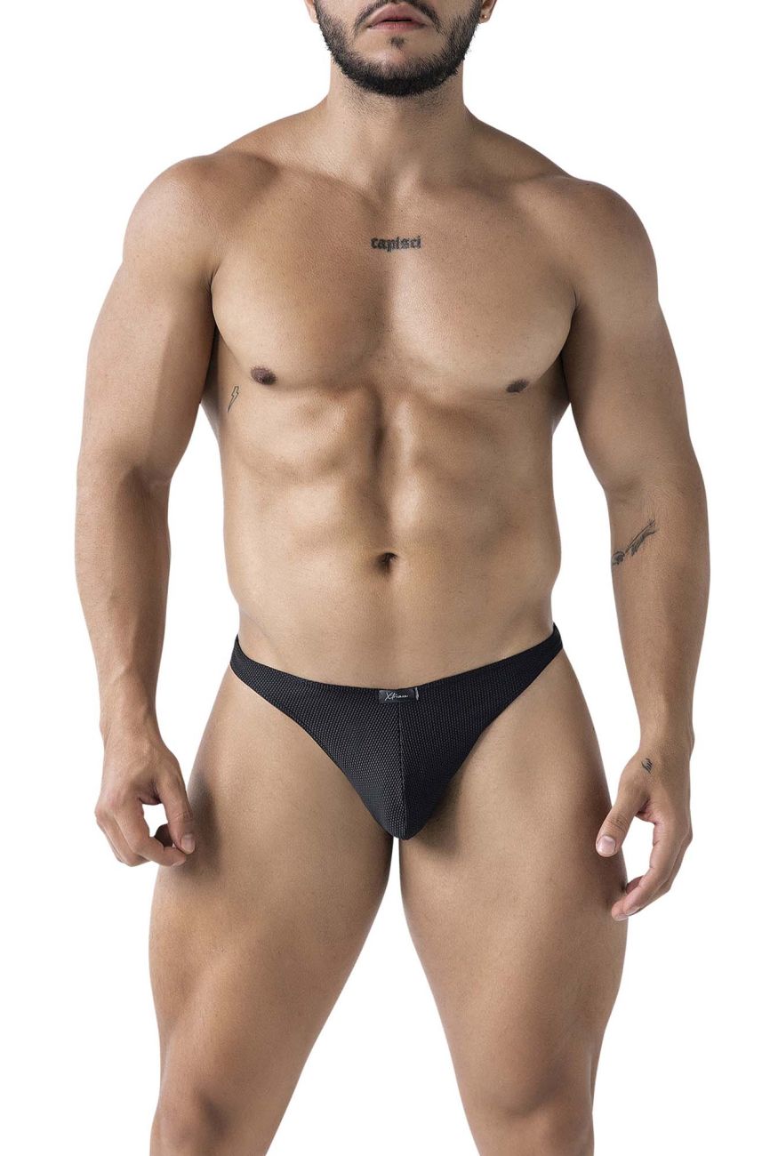 Xtremen Microfiber Men's Thong in Black – men's thongs