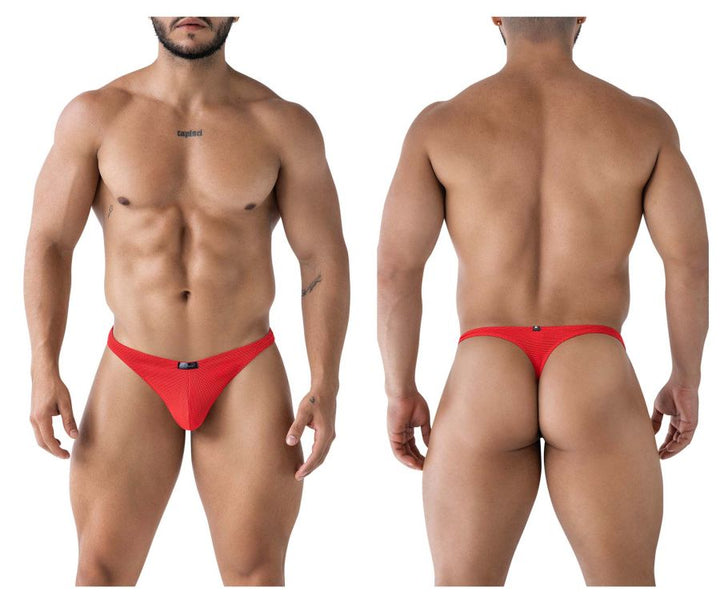 Xtremen Microfiber Men's Thong in Red – men's thongs