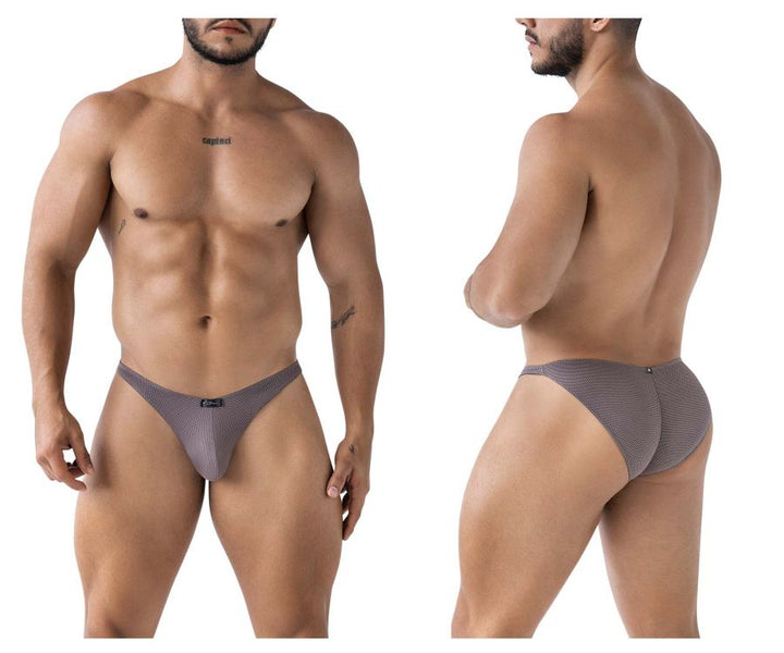 Xtremen Microfiber Men's Bikini Brief in Gray – men's briefs