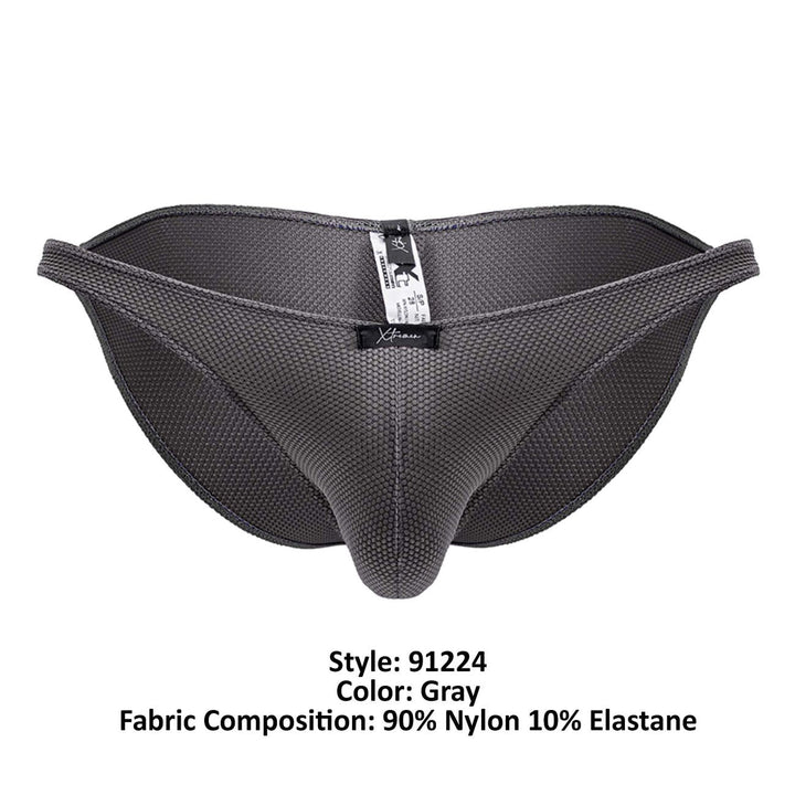 Xtremen Microfiber Men's Bikini Brief in Gray – men's briefs