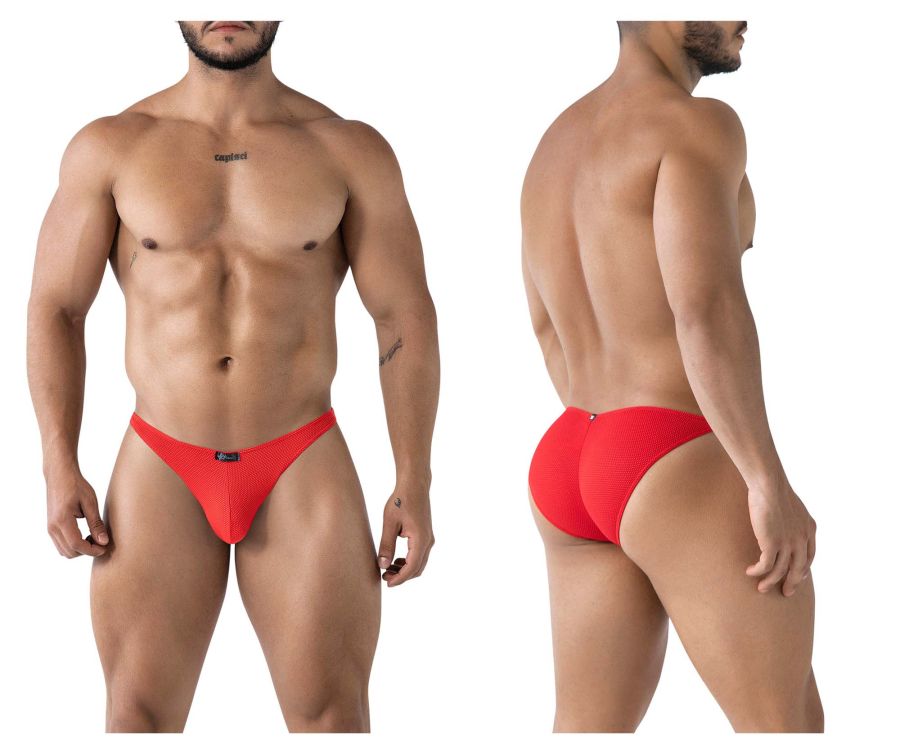 Xtremen Microfiber Men's Bikini Brief in Red – men's briefs