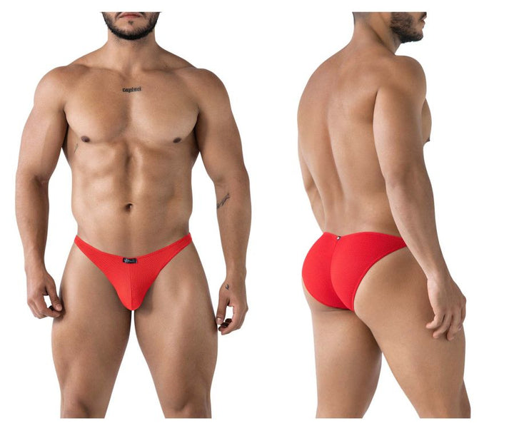 Xtremen Microfiber Men's Bikini Brief in Red – men's briefs