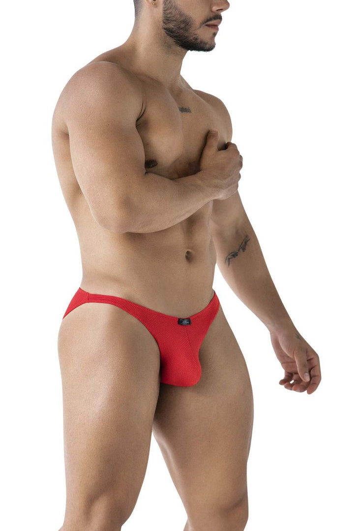 Xtremen Microfiber Men's Bikini Brief in Red – men's briefs