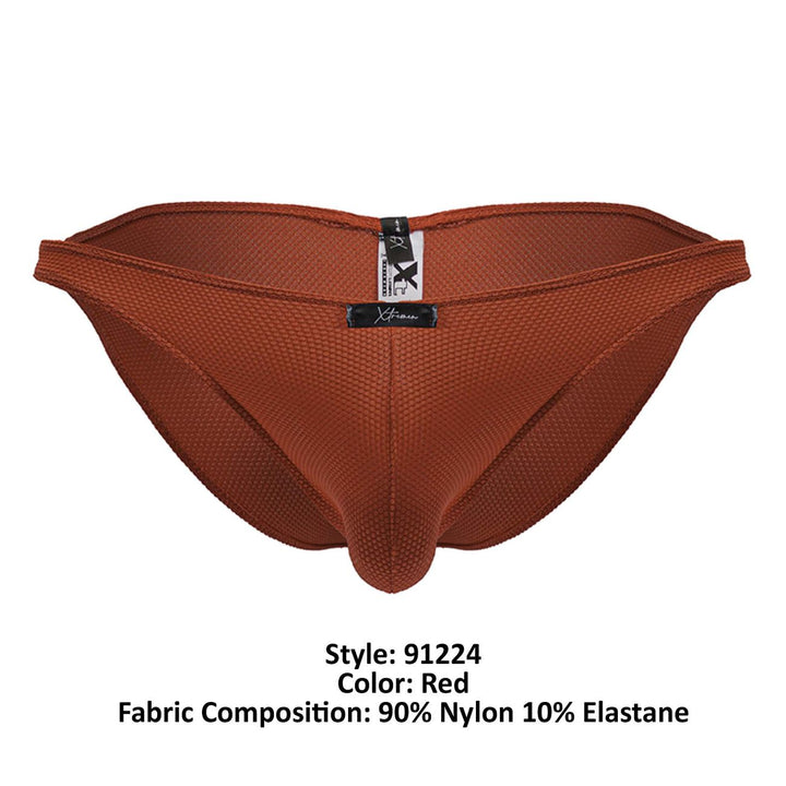 Xtremen Microfiber Men's Bikini Brief in Red – men's briefs
