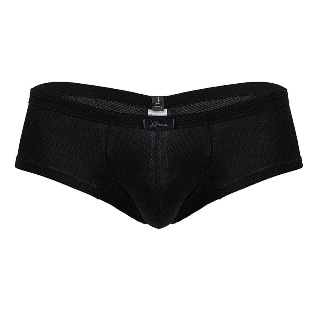 Xtremen Microfiber Men's Trunk Underwear in Black – men's trunks