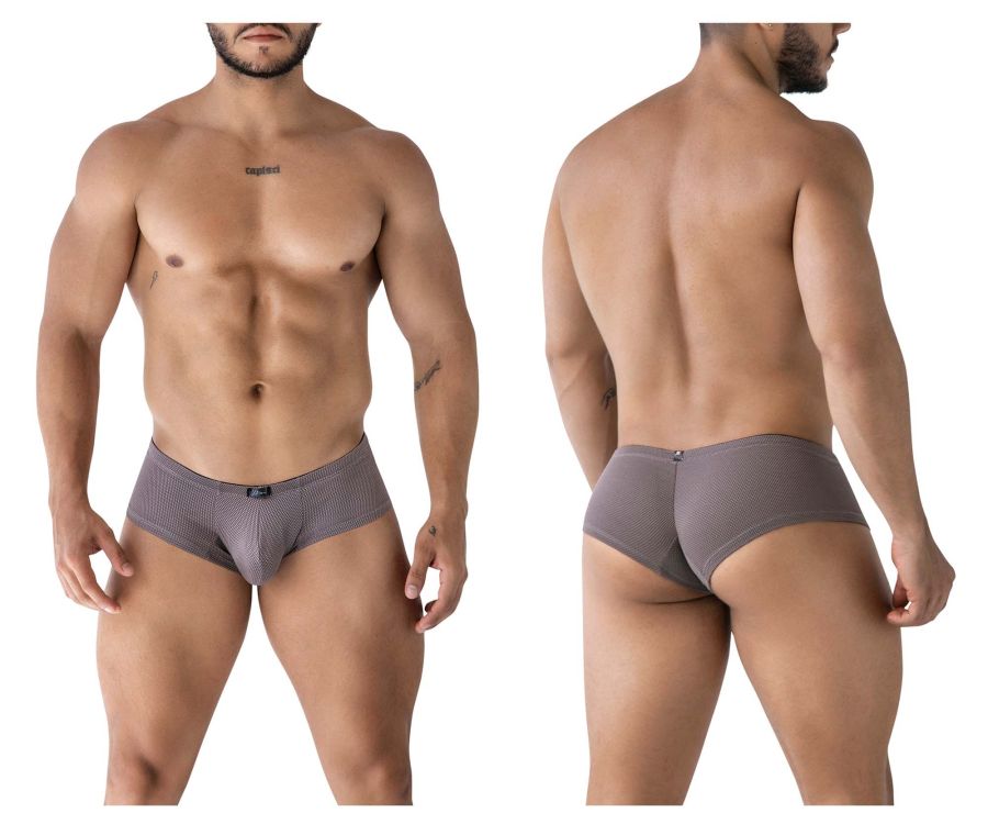 Xtremen Microfiber Men's Trunk Underwear in Gray – men's trunks