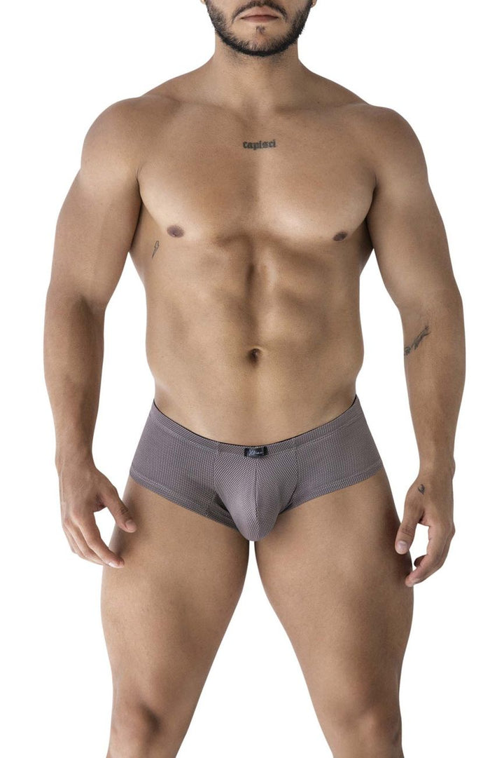 Xtremen Microfiber Men's Trunk Underwear in Gray – men's trunks