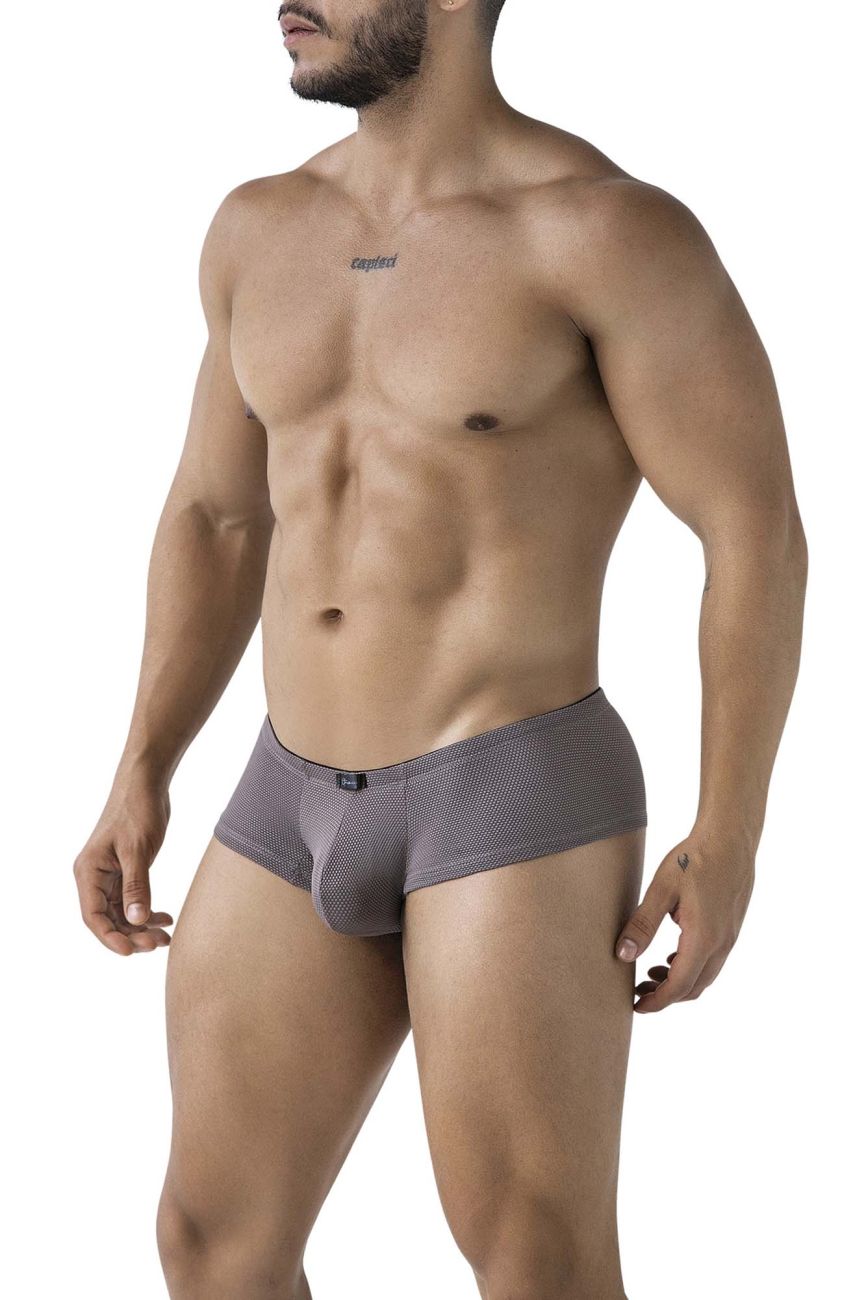 Xtremen Microfiber Men's Trunk Underwear in Gray – men's trunks