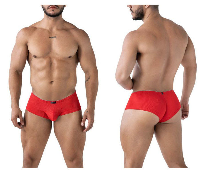 Xtremen Microfiber Men's Trunk Underwear in Red – men's trunks