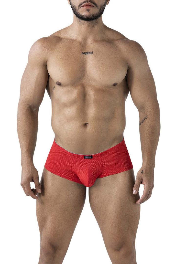 Xtremen Microfiber Men's Trunk Underwear in Red – men's trunks