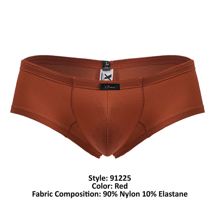 Xtremen Microfiber Men's Trunk Underwear in Red – men's trunks