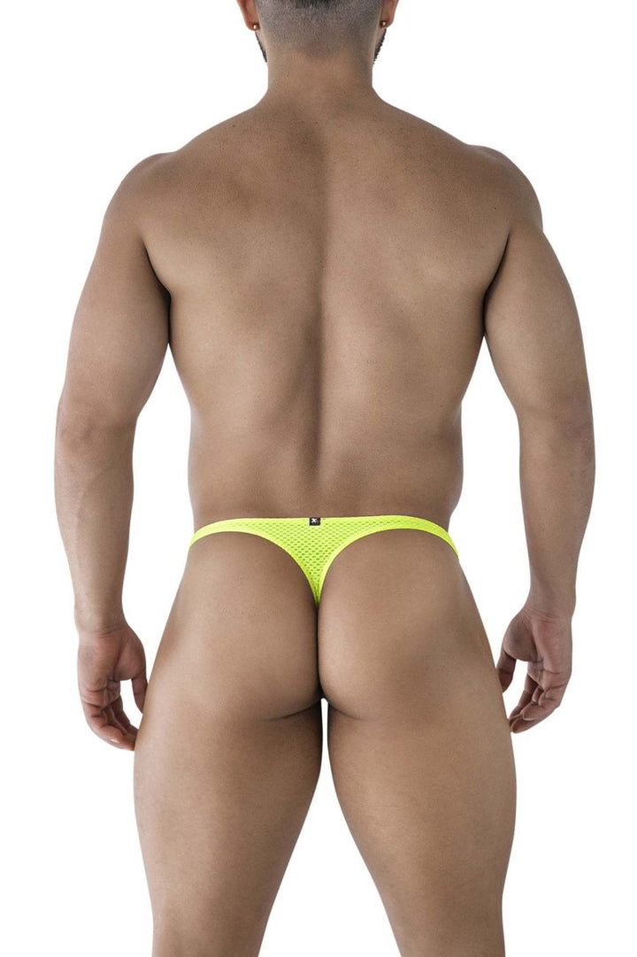 Xtremen Microfiber Thongs in Neon Green – men's thongs