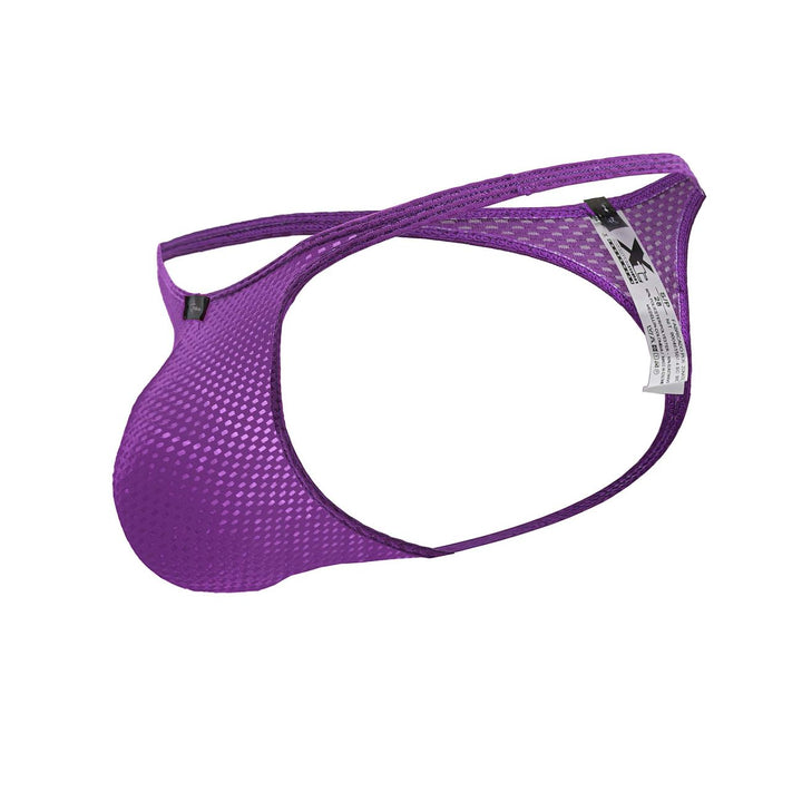 Xtremen Microfiber Thongs in Purple – men's thongs