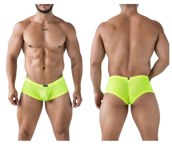 Xtremen Microfiber Trunks in Neon Green – men's trunks