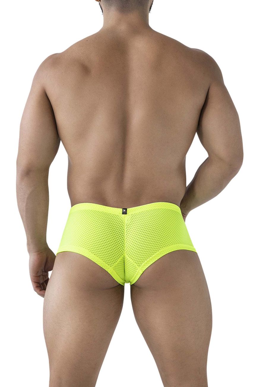 Xtremen Microfiber Trunks in Neon Green – men's trunks