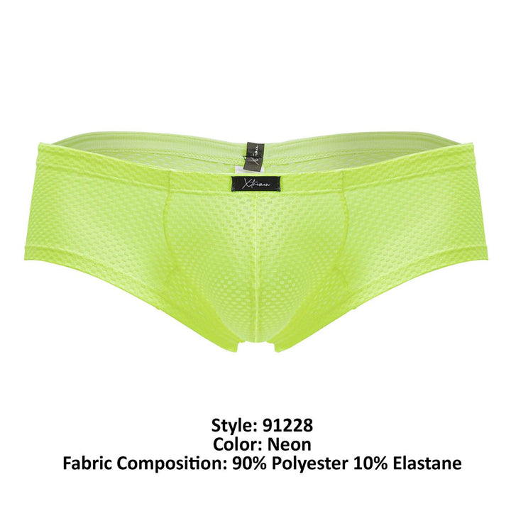 Xtremen Microfiber Trunks in Neon Green – men's trunks