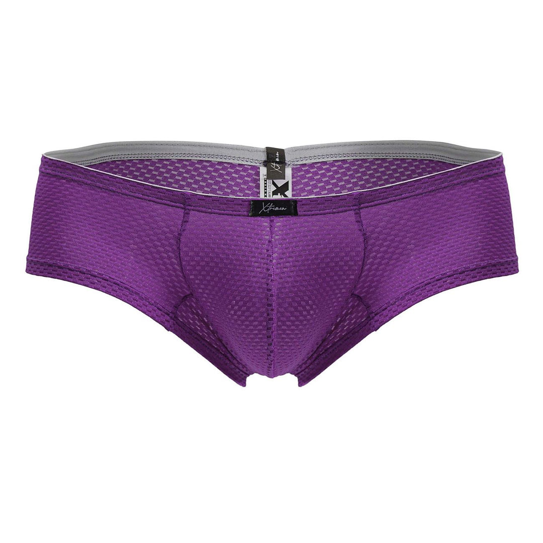 Xtremen Microfiber Trunks in Purple – men's trunks