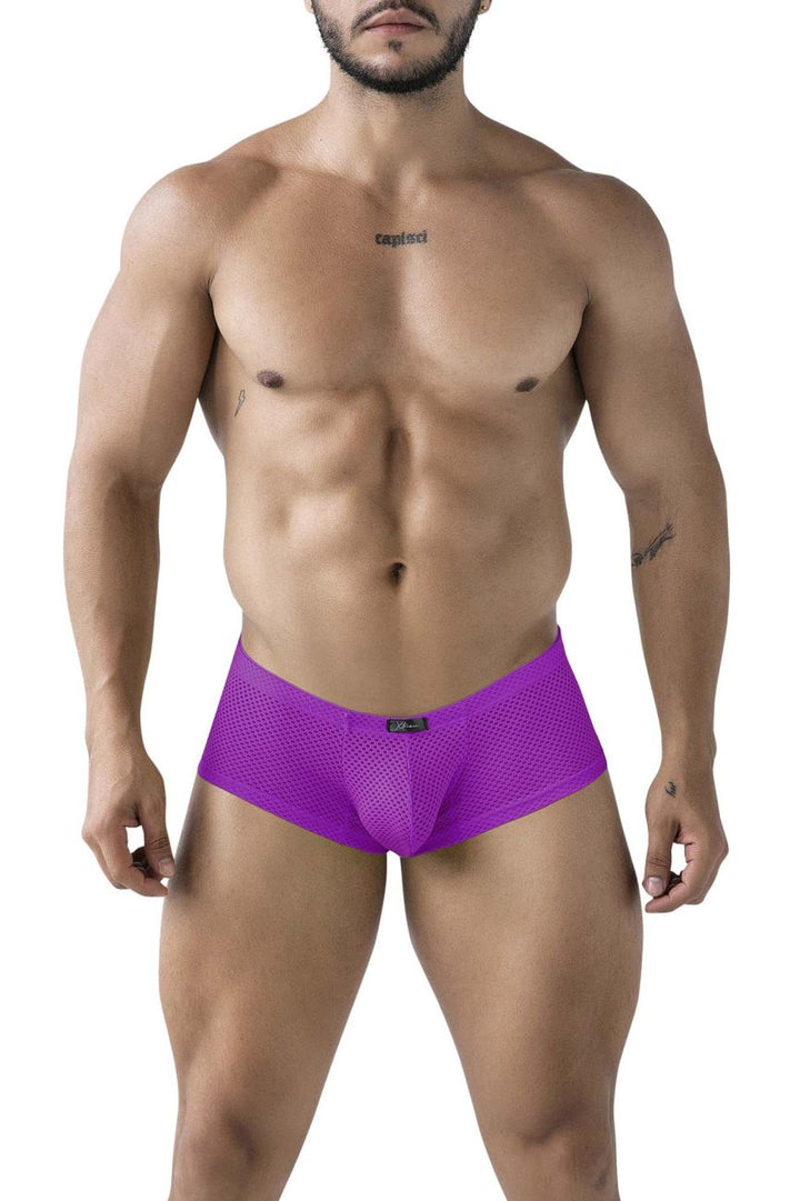 Xtremen Microfiber Trunks in Purple – men's trunks