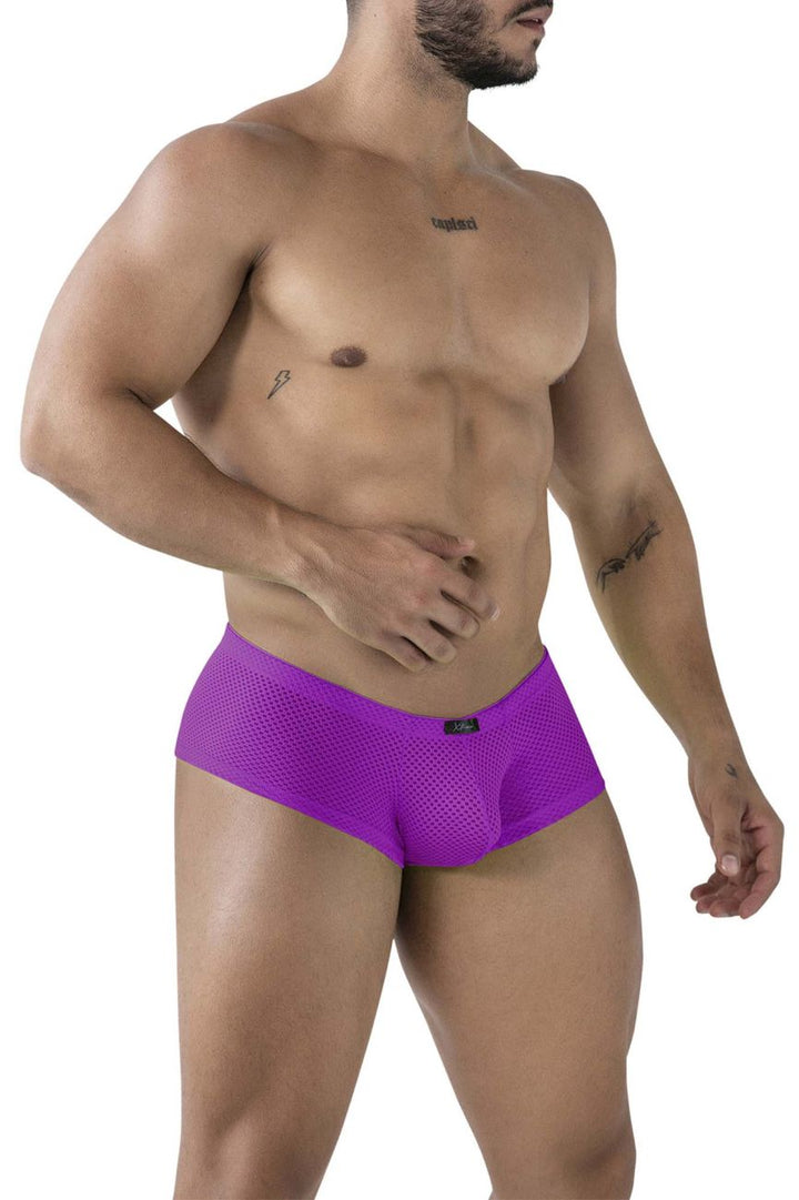 Xtremen Microfiber Trunks in Purple – men's trunks