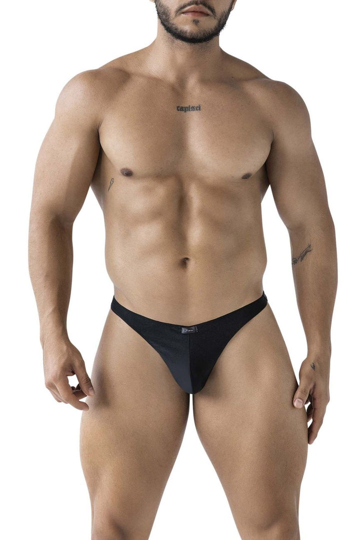 Xtremen Microfiber Men's Thong in Black – men's thongs