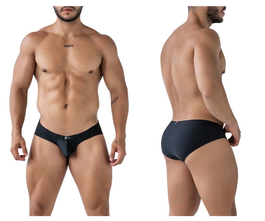 Xtremen Microfiber Men's Bikini Brief in Black – men's briefs
