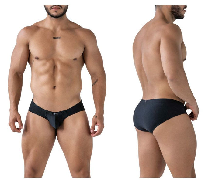 Xtremen Microfiber Men's Bikini Brief in Black – men's briefs