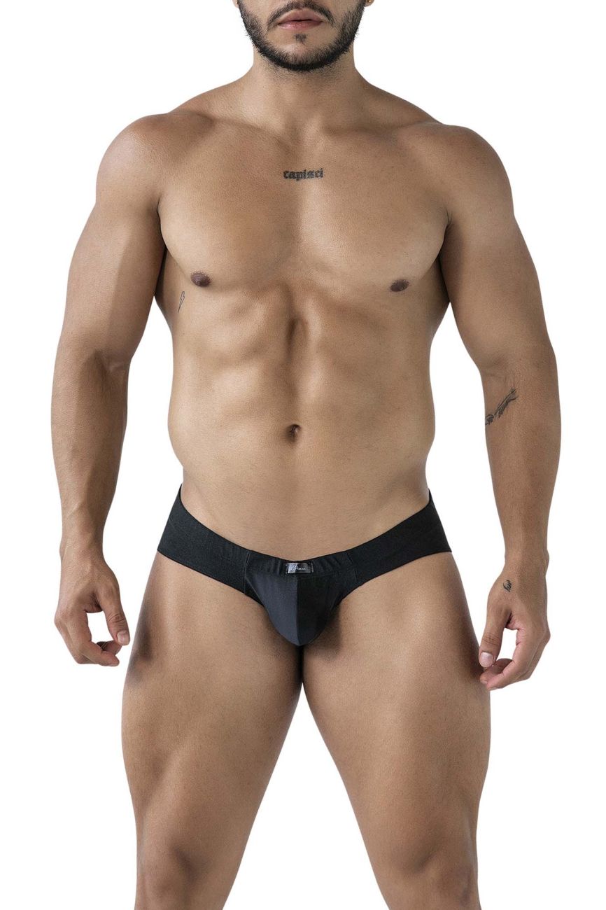 Xtremen Microfiber Men's Bikini Brief in Black – men's briefs