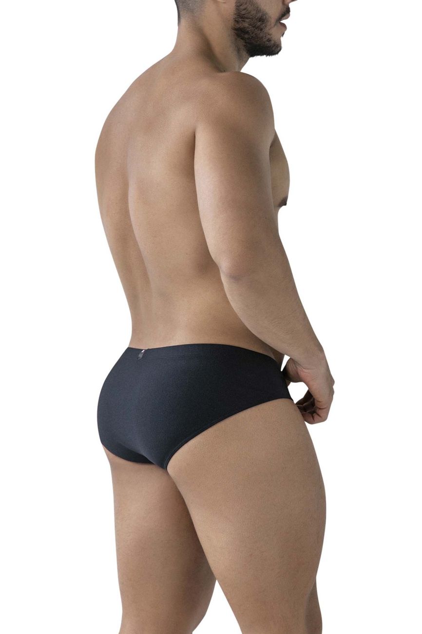 Xtremen Microfiber Men's Bikini Brief in Black – men's briefs