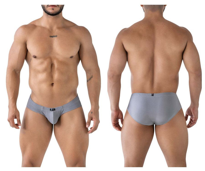 Xtremen Microfiber Men's Bikini Brief in Gray – men's briefs