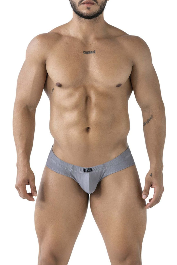 Xtremen Microfiber Men's Bikini Brief in Gray – men's briefs