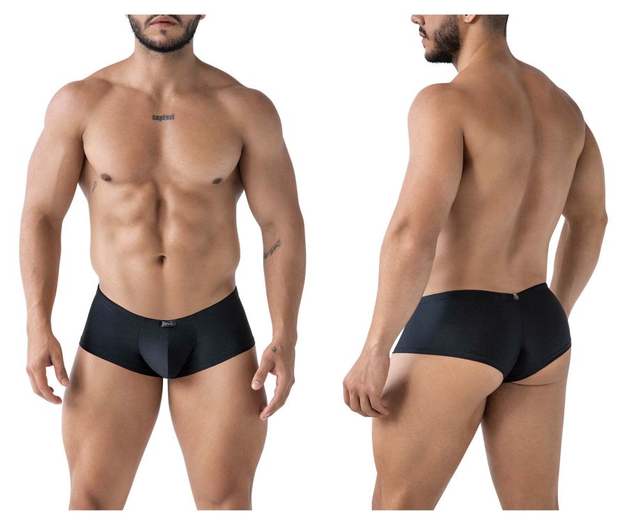 Xtremen Microfiber Men's Trunk Underwear in Black – men's trunks